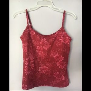 Floral sports bra top